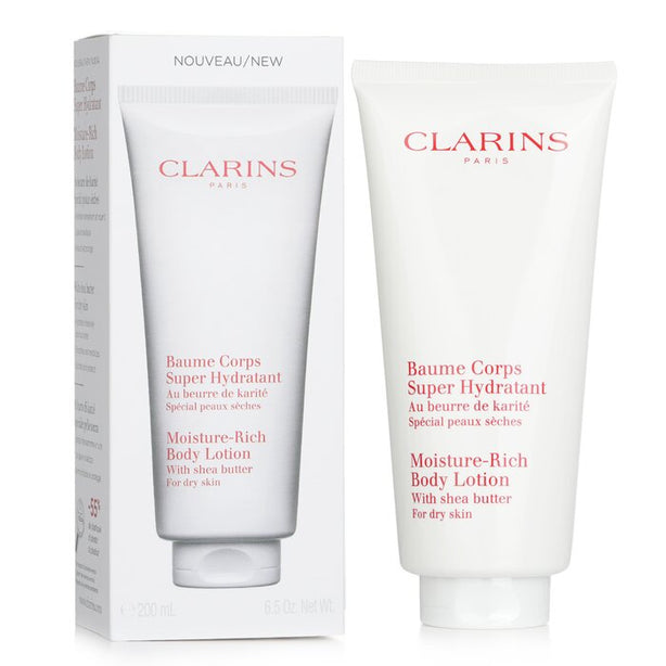 Moisture Rich Body Lotion With Shea Butter - For Dry Skin - 200ml/7oz