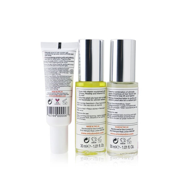 Age Resist Trio: Face Oil 30ml/1.01oz + Firming Elixir 30ml/1.01oz + Eye Elixir 25ml/0.85oz - 3pcs