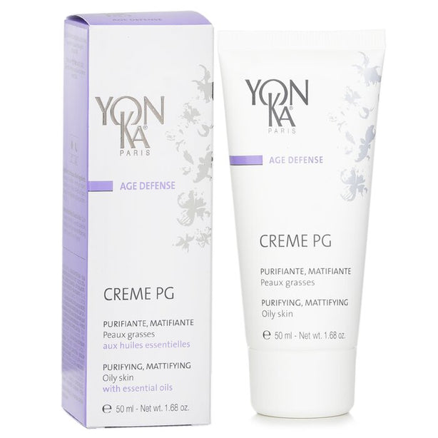 Age Defense Creme Pg With Essential Oils - Purifying, Mattifying (oily Skin) - 50ml/1.68oz