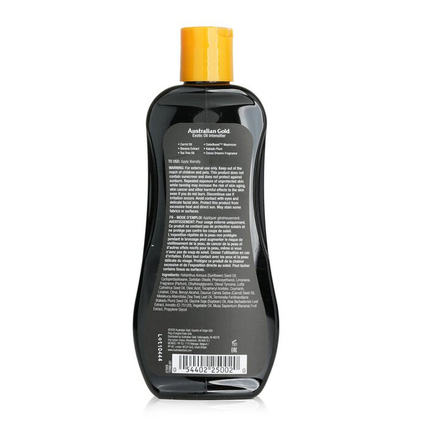 Dark Tanning Exotic Oil Intensifier(label Slightly Damaged) - 237ml/8oz