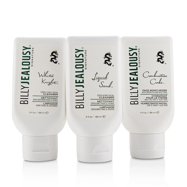 Face3some Kit: Face Moisturizer 88ml + Exfoliating Facial Cleanser 88ml + Gentle Daily Facial Cleanser 88ml - 3pcs