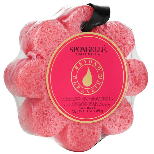Wild Flower Soap Sponge - Sugar Dahlia (red) - 1pc/85g