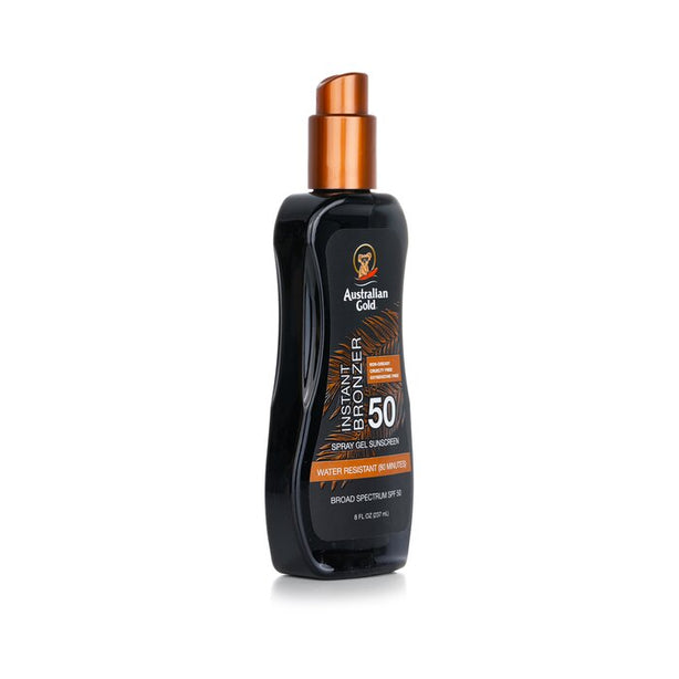 Spray Gel Sunscreen Spf 50 With Instant Bronzer - 237ml/8oz