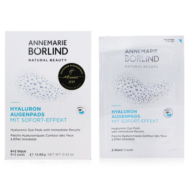 Hyaluronic Eye Pads With Immediate Results - 6x2pads