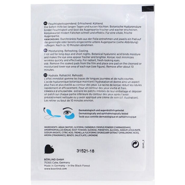 Hyaluronic Eye Pads With Immediate Results - 6x2pads