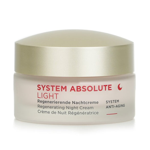 System Absolute System Anti-aging Regenerating Night Cream Light - For Mature Skin - 50ml/1.69oz