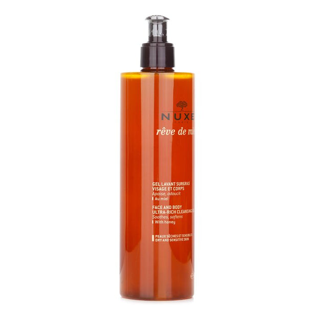 Reve De Miel Face & Body Ultra-rich Cleansing Gel (dry & Sensitive Skin) - 400ml/13.5oz