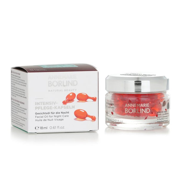 Facial Oil For Night Care - Intensive Care Capsules For Stress Skin - 50caps