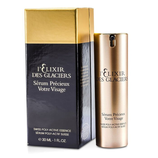 Elixir Des Glaciers Serum Precieux Votre Visage - Swiss Poly-active Essence (new Packing) - 30ml/1oz