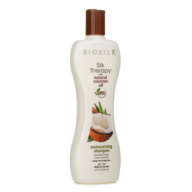 Silk Therapy With Coconut Oil Moisturizing Shampoo - 355ml/12oz