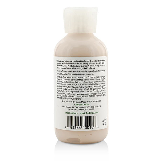 Fruit And Vitamin A Hand Cream - For All Skin Types - 118ml/4oz