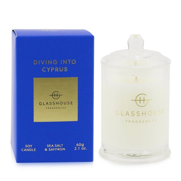 Triple Scented Soy Candle - Diving Into Cyprus (sea Salt & Saffron)
