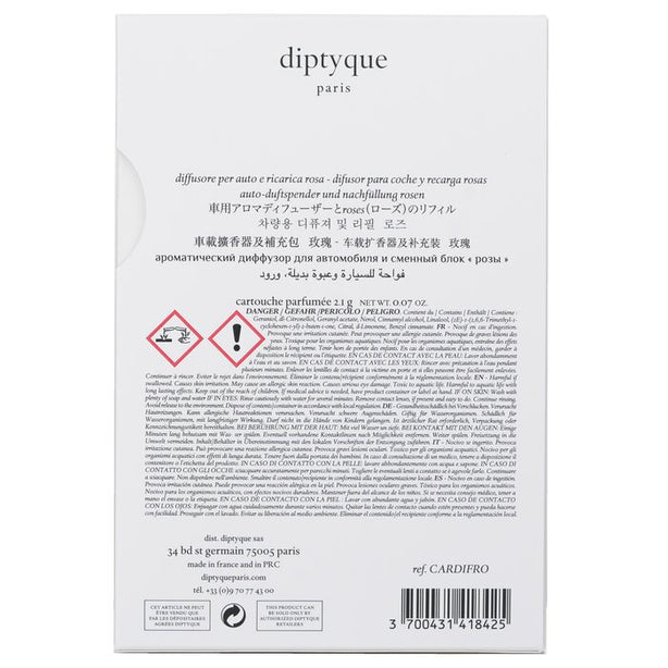 Car Diffuser - Roses - 2.1g/0.07oz