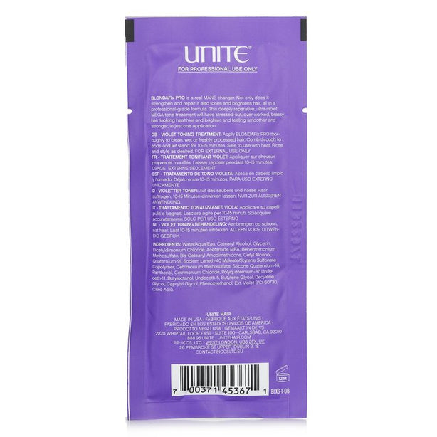 Blonda Fix Pro Violet Toning Treatment (salon Product) - 24x30ml/1oz