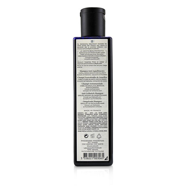 Phytoargent No Yellow Shampoo (gray, White, Bleached Hair) (random Packaging) - 250ml/8.45oz