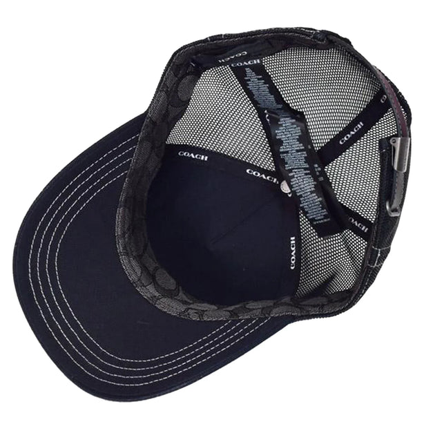 Coach 1941 Embroidered Trucker Hat - Black CAA61 (M/L)