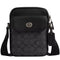 Coach Turnlock Crossbody Bag In Signature Canvas - Charcoal/ Black CAJ30