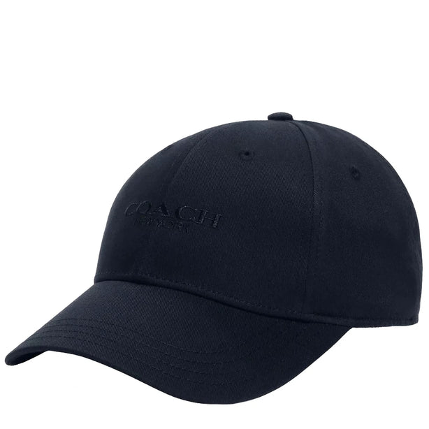 Coach Embroidered Baseball Hat - Navy CAA64
