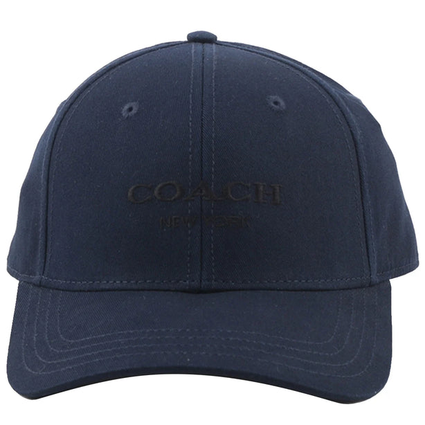 Coach Embroidered Baseball Hat - Navy CAA64