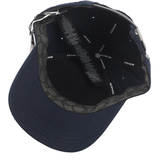 Coach Embroidered Baseball Hat - Navy CAA64