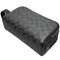 Coach Small Travel Kit Bag In Signature Canvas - Charcoal/ Black CAR15