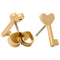 Kate Spade With All My Heart Key Studs Earrings - Gold KK472