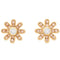 Kate Spade Bursting Blooms Studs Earrings - Yellow Gold KK485