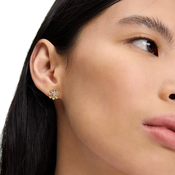 Kate Spade Bursting Blooms Studs Earrings - Yellow Gold KK485