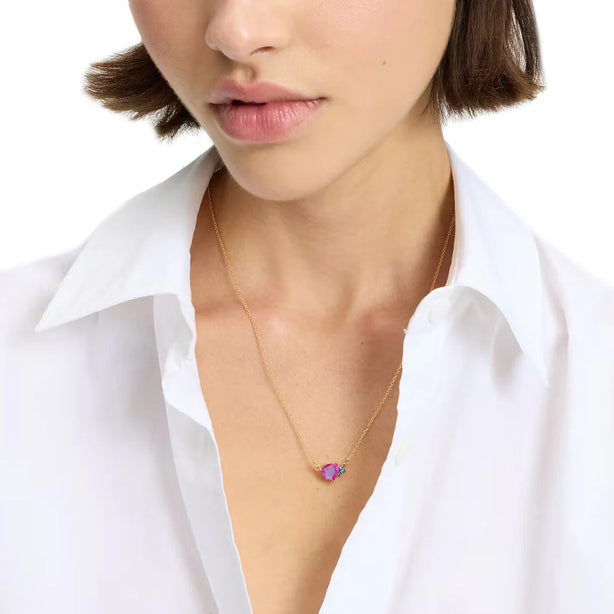 Kate Spade Shine Me Up Pendant Necklace - Red Multi KJ393