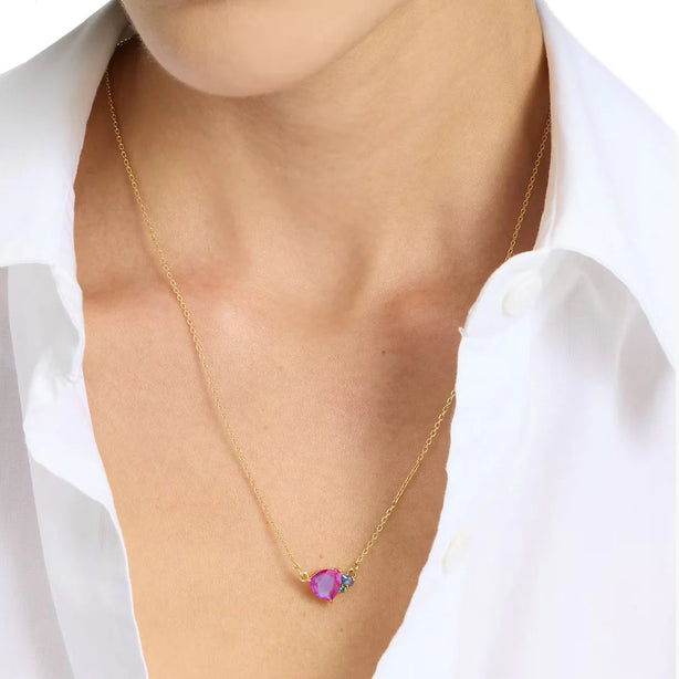 Kate Spade Shine Me Up Pendant Necklace - Red Multi KJ393