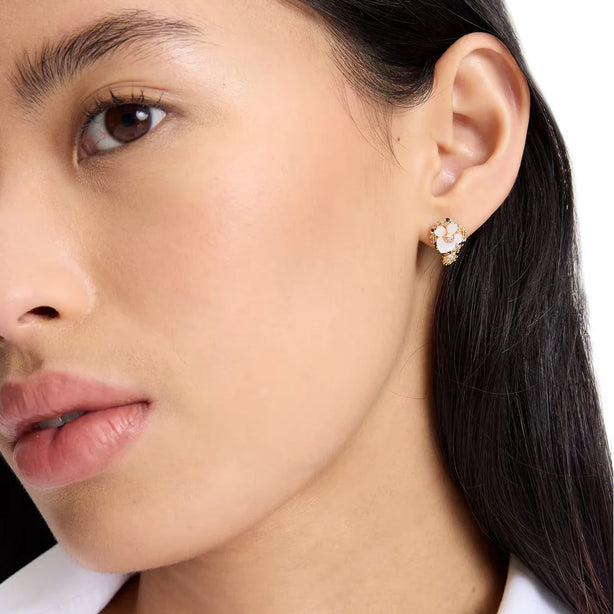 Kate Spade Shining Snake Studs Earrings - Clear Multi KK640