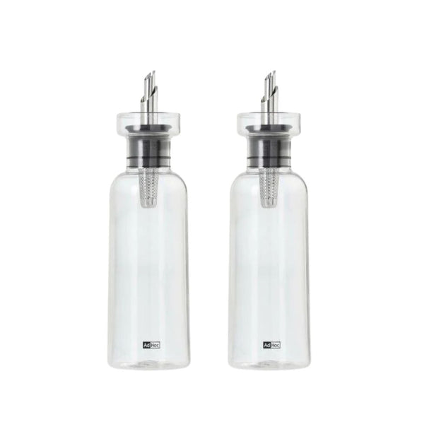 Adhoc Glass Oil & Vinegar Pourer Set