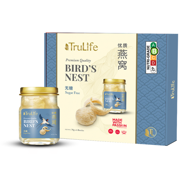 TruLife  Premium Bird's Nest (Sugar Free) 6x70g