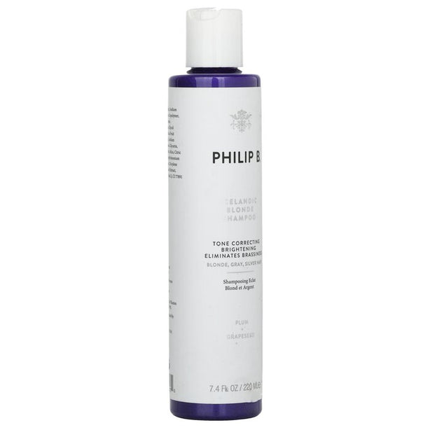 Icelandic Blonde Shampoo (tone Correcting Brightening Eliminates Brassiness - Blonde, Gray, Silver Hair) - 220ml/7.4oz