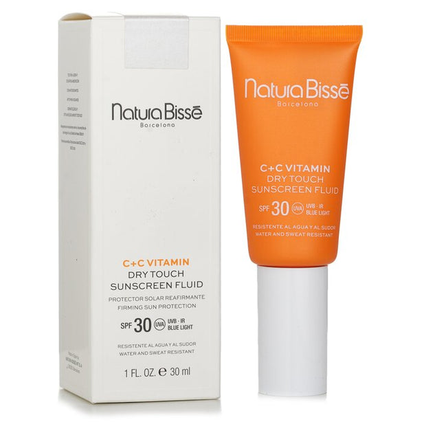 C+c Vitamin Dry Touch Sunscreen Fluid Firming Sun Protection Spf30 - 30ml/1oz