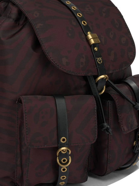 Pinko Backpacks - Bordeaux