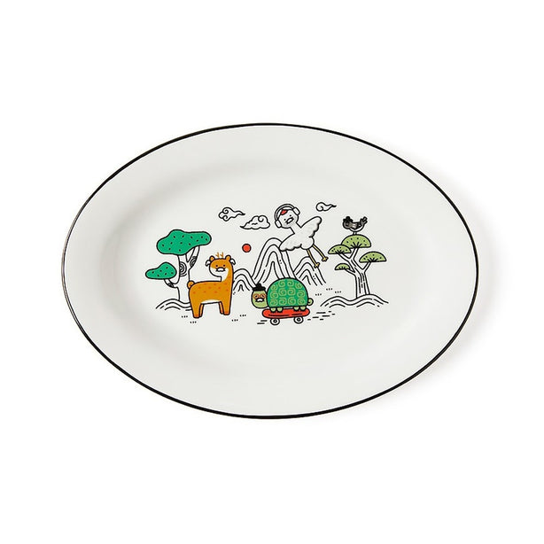 [Once Upon A Time] Oval Plate - Choonsik