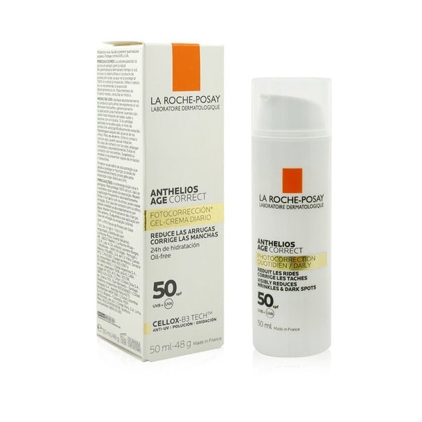 Anthelios Age Correct Daily Photocorrection - Visibly Reduces Wrinkles & Dark Spots Spf 50 - 50ml/1.7oz