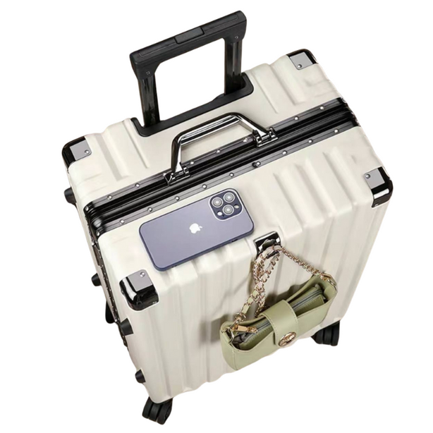 Aluminum case luggage