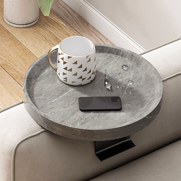 Sofa arm table / adjustable couch tray