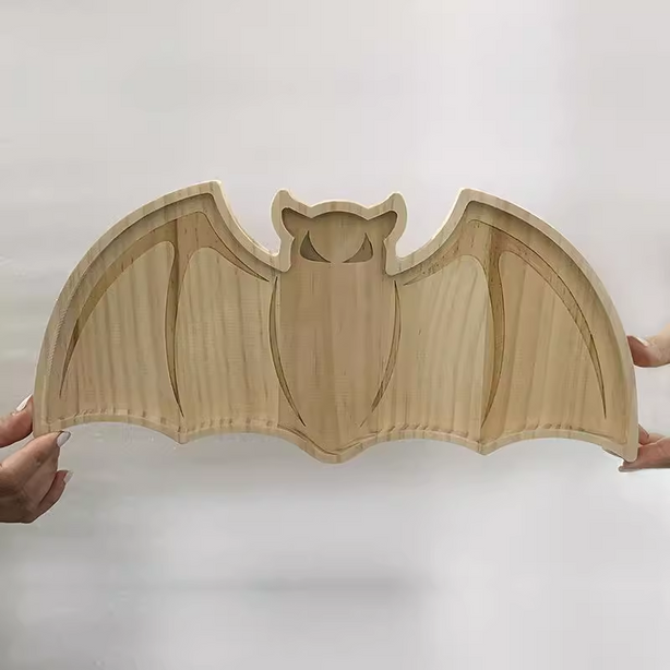 Wooden Halloween Tray