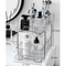 2 tier transparent pull-out tray organiser