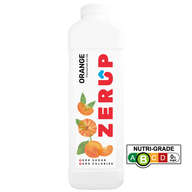 Zerup Zero Sugar Orange Syrup 1L
