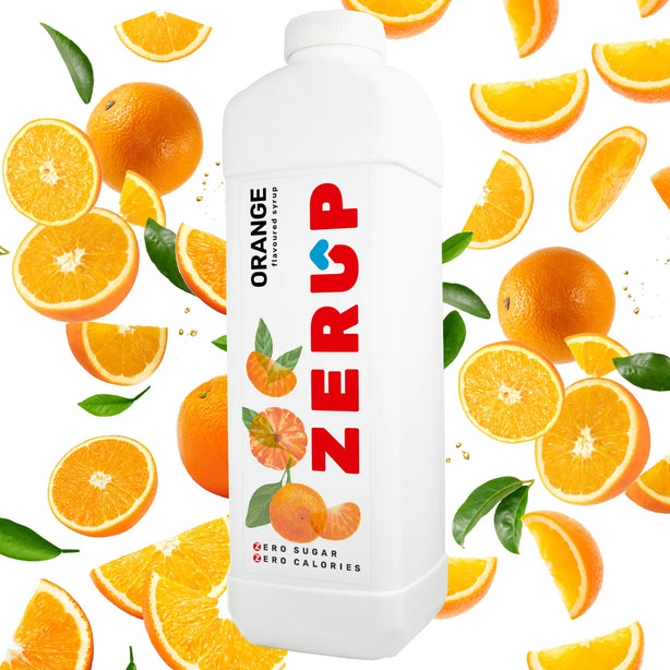 Zerup Zero Sugar Orange Syrup 1L