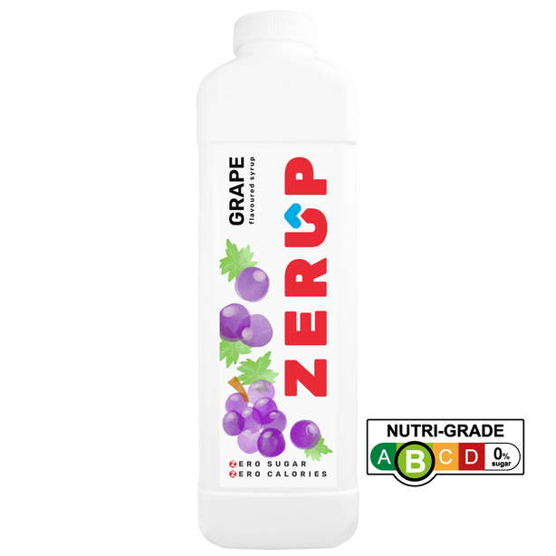 Zerup Zero Sugar Grape Syrup 1L
