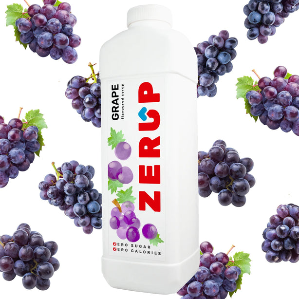 Zerup Zero Sugar Grape Syrup 1L