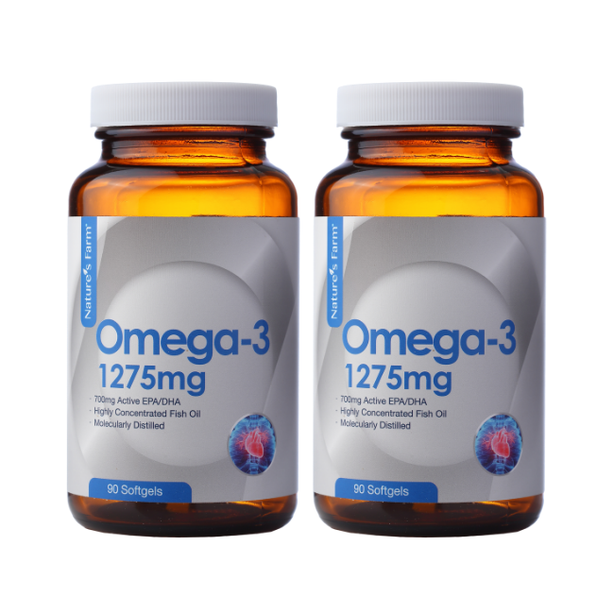 [Bundle of 2] Nature's Farm® Omega-3 1275mg, 90s