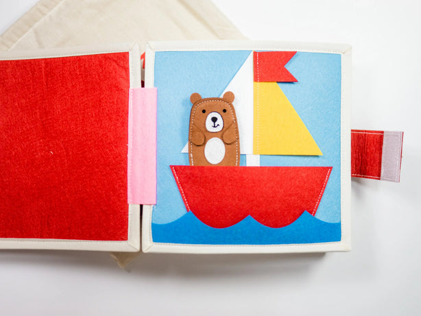 Hi Buy Mama - Friendly Hedgehog Toddler Busy Book