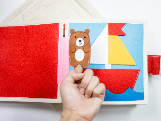 Hi Buy Mama - Friendly Hedgehog Toddler Busy Book