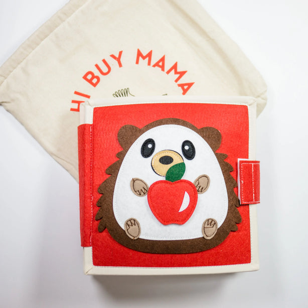 Hi Buy Mama - Friendly Hedgehog Toddler Busy Book